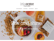 Tablet Screenshot of littleeater.com